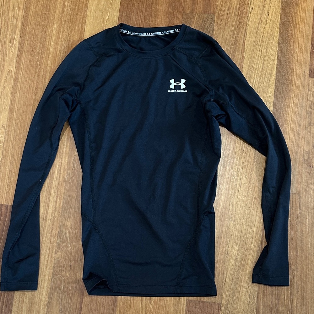Under Armour Heat Gear Black Performance Top